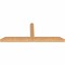 Ekena Millwork Portland Smooth Timber Gable Bracket, Western Red Cedar, 60"W x 22"H x 3 1/2"D x 3 1/2"F, 9/12 Pitch GBW060X22X0404POR00SWR - alternate 4